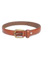 Womens Tan Solid Belt ALYWBLT2MB